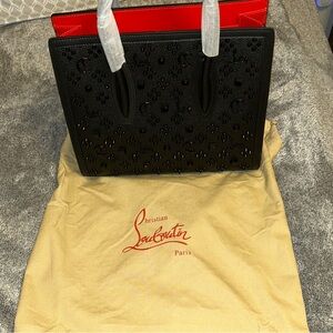 Christian Louboutin Yellow Dust Bag with Red Logo